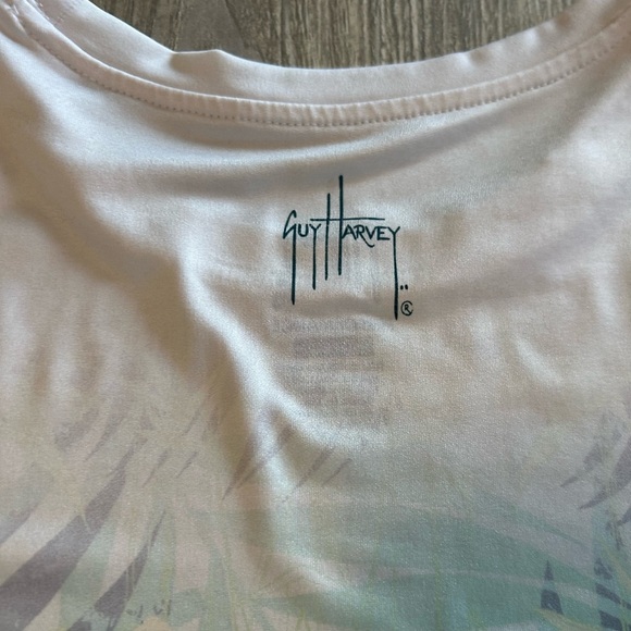 GUY HARVEY Women’s Turtles Meadow Tech Fishing Shirt Long Sleeve UPF 30 Size XL. - Picture 5 of 9